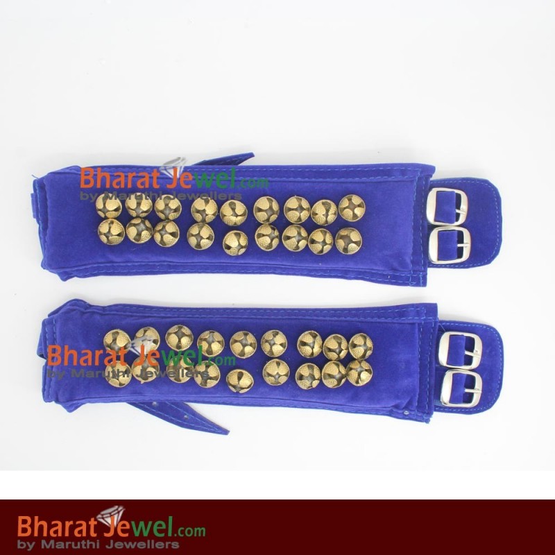 2 Line Bells - Red Colour Ankle  for dance, Brass Salangai | Ghungroos in Online