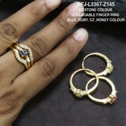 CZ & Ruby Stones Flowers & 4 Step Design Gold Plated Finish Jumki Buy Online