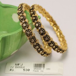 2.4 Size Ruby Stones Bangles Online