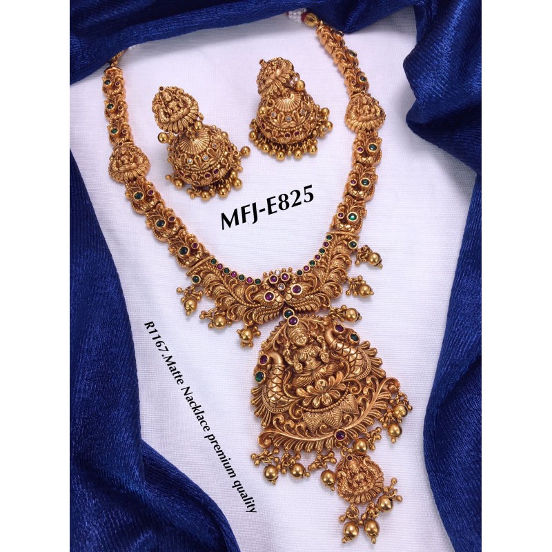 Leela diamond emerald and topaz studded gold peacock necklace  Artisanal  Fine Jewellery  AURUS