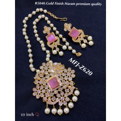 CZ,Pink Stones,With Pearls...